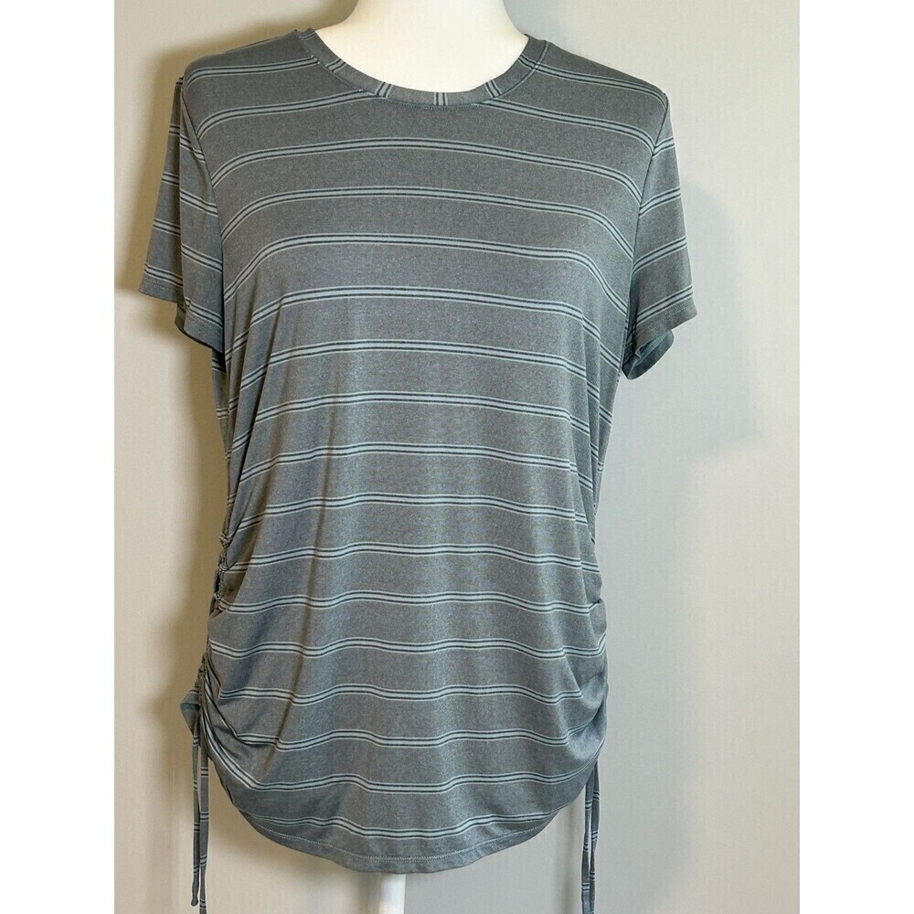 Duluth Trading Women’s Polyester/Spandex Sage/Gray Top Size M